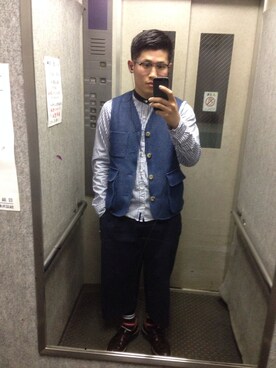 石地雄一さんのコーディネート