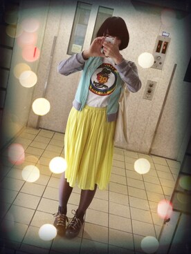 「H&M（エイチ・アンド・エム）のアイテム（ブルゾン）」を使った、あれはさん（レディース・157cm）の春コーディネート