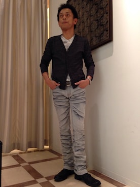 たかあきさん（メンズ・174cm）の春コーディネート