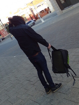 「FIND（ファインド）のアイテム」を使った、ChiaWei Changさん（メンズ・31cm）の秋コーディネート