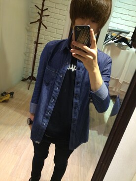 「FIND（ファインド）のアイテム」を使った、ChiaWei Changさん（メンズ・170cm）の秋コーディネート