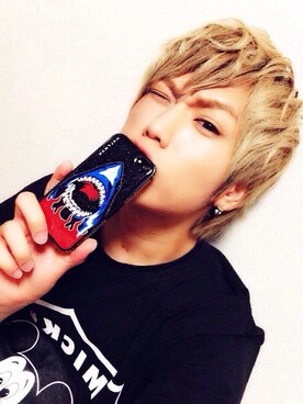 「JOYRICH」｜「アイテム（PC・スマホグッズ/家電）」を使った、xoxoさん（メンズ・167cm）の夏コーディネート