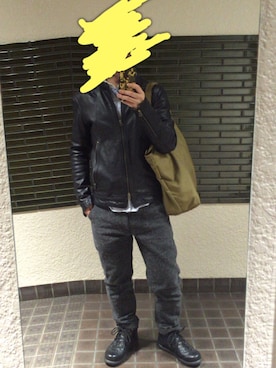 「TIMAI（ティマイ）のアイテム」を使った、CAMELさん（メンズ・161cm）の秋コーディネート