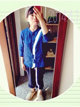 hempeaceさん（レディース・148cm）の春コーディネート