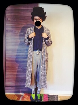 「スウエットパンツ」｜「アイテム（ワンピース/ドレス）」を使った、hempeaceさん（レディース・148cm）の秋コーディネート