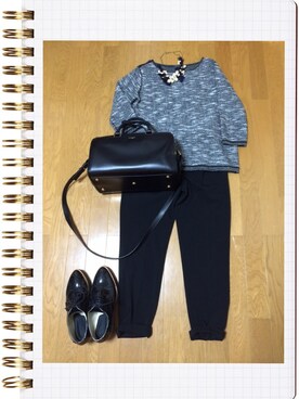 くんちゃんさん（レディース・154cm）の秋コーディネート