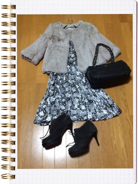 くんちゃんさん（レディース・154cm）の秋コーディネート