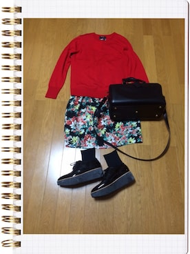 くんちゃんさん（レディース・154cm）の秋コーディネート