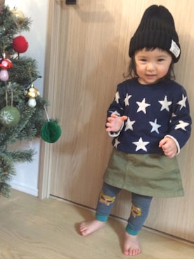 まあさん(キッズ・80cm)の冬コーディネート