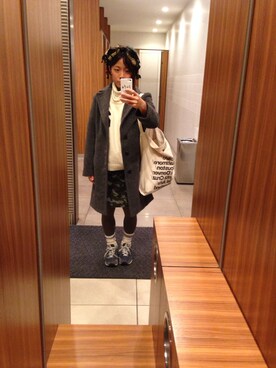 mPLUSさん（レディース・150cm）の冬コーディネート