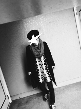 「w closet（ダブルクローゼット）のアイテム（ジャケット/アウター）」を使った、akkrさん（メンズ・174cm）の冬コーディネート
