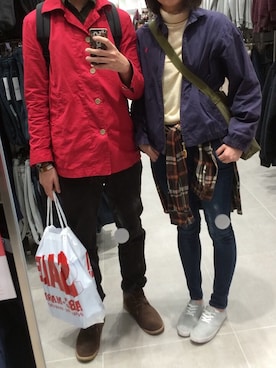 「Ralph Lauren」｜「アイテム（ミリタリージャケット）」を使った、みくちんさん（レディース・168cm）の秋コーディネート