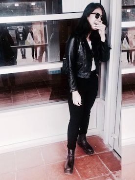 Licke Rianaさん（レディース・158cm）の夏コーディネート