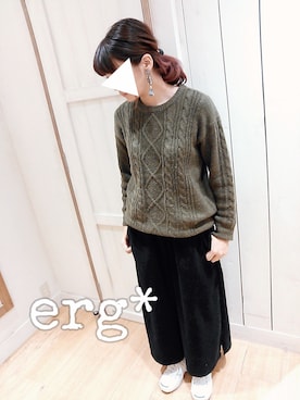 erg* アカウント移動しました！さんのコーディネート