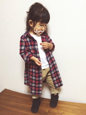 rottaさん(キッズ・80cm)の秋コーディネート