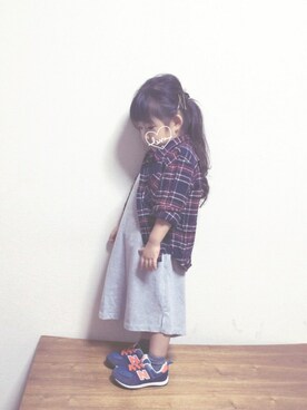 rottaさん（キッズ・90cm）の秋コーディネート