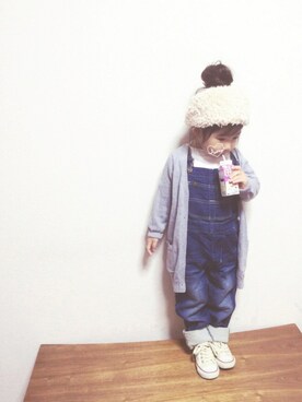 rottaさん（キッズ・90cm）の秋コーディネート