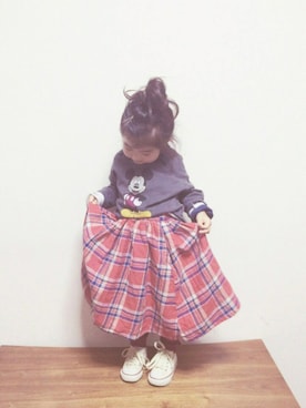 rottaさん（キッズ・90cm）の秋コーディネート