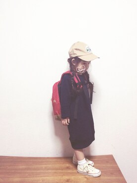 rottaさん（キッズ・90cm）の秋コーディネート