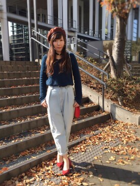 「アイテム（その他）」を使った、ma---cha♡さん（レディース・155cm・20代）の秋コーディネート