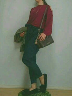 ららさん（レディース・158cm）の秋コーディネート