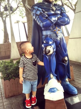 ににさん（キッズ・90cm）の秋コーディネート