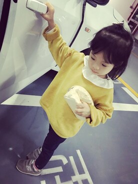 ににさん（キッズ・100cm）の秋コーディネート