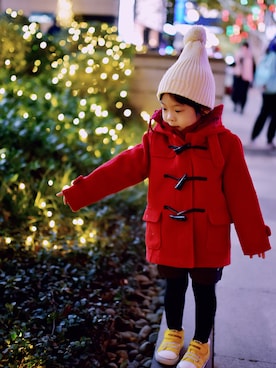 ににさん（キッズ・100cm）の冬コーディネート