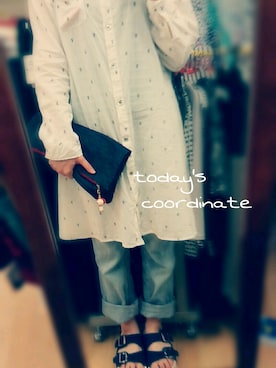 「厚底」｜うどんちゃんさん（レディース・150cm）の夏コーディネート