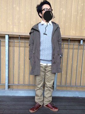 Gu ジーユー のモッズコートを使った人気ファッションコーディネート 地域 日本 鹿児島県 Wear