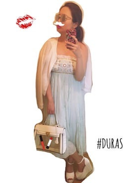 「ビジュー」｜「アイテム（ブルゾン）」を使った、R i i  ◡̈♥︎さん（レディース・162cm）の夏コーディネート