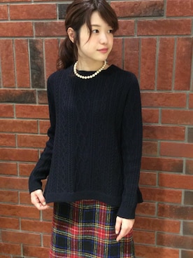 MACKINTOSH PHILOSOPHY ウィング高輪店スタッフさんのコーディネート