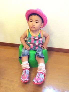 ちけぱるさん（キッズ・90cm）の春コーディネート