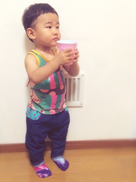 ちけぱるさん（キッズ・90cm）の夏コーディネート