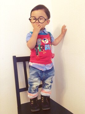 ちけぱるさん（キッズ・90cm）の夏コーディネート