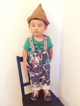 ちけぱるさん（キッズ・90cm）の夏コーディネート