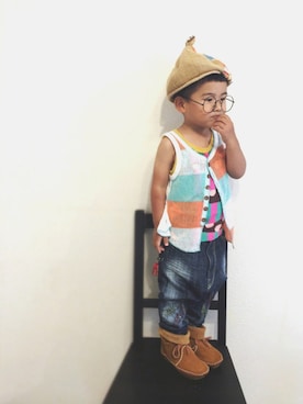 ちけぱるさん（キッズ・90cm）の夏コーディネート