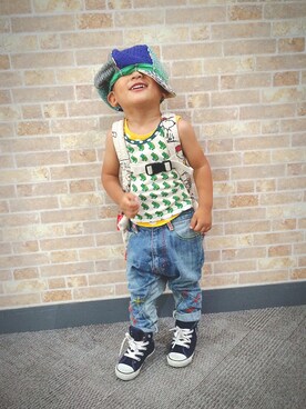 ちけぱるさん（キッズ・90cm）の夏コーディネート