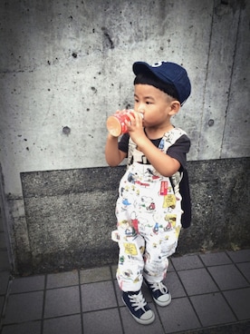 ちけぱるさん（キッズ・100cm）の夏コーディネート