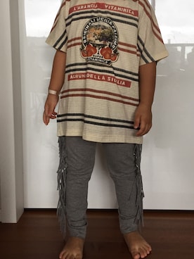 「DOLCE&GABBANA（ドルチェアンドガッバーナ）のアイテム」を使った、khkeさん（キッズ・100cm）の夏コーディネート