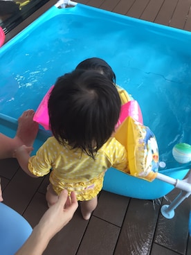 「Carter's（カーターズ）のアイテム（水着/着物・浴衣）」を使った、khkeさん（キッズ・100cm）の秋コーディネート