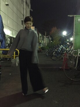 「M/M ATTACHMENT（エムエムアタッチメント）のアイテム」を使った、funnybunnysallyさん（レディース・155cm）の冬コーディネート