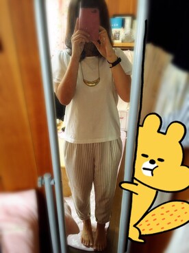 Chihiro Watanabeさん（レディース・154cm）の夏コーディネート