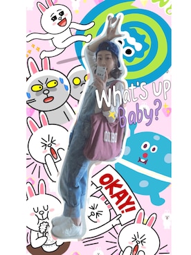 「MONKI（モンキ）のアイテム（オールインワン・サロペット）」を使った、酸vさん（レディース・164cm）の春コーディネート