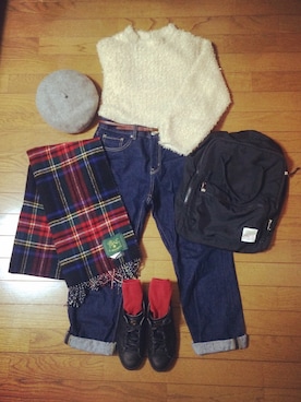 K☺︎さん（レディース・150cm）の冬コーディネート