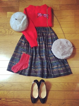 K☺︎さん（レディース・150cm）の冬コーディネート