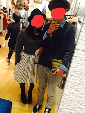 「スウエットパンツ」｜「アイテム（スラックス）」を使った、Daisukeさん（メンズ・178cm）の秋コーディネート