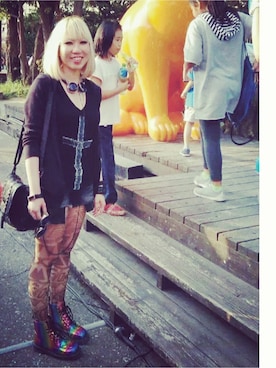 「M.A.M（マム）のアイテム」を使った、Roro★さん（レディース・160cm）の秋コーディネート