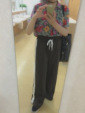 「気合い」｜ミナミさん（レディース・163cm）の夏コーディネート