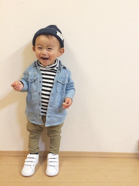 kyomomoさん（キッズ・80cm）の冬コーディネート